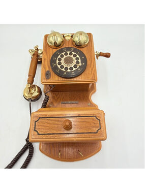 THOMAS Museum Series WP1 Limited Edition Wood Wall Telephone Push Button Untstd